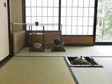 お茶室を備えた十二畳のお座敷　氷見市柳田