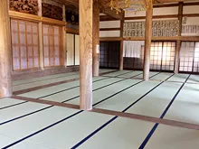 神社・お寺様　施工例　い草　綿ダブル表