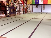 神社・お寺様　施工例　和紙表　銀白色