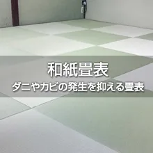 和紙畳表